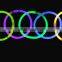 customized LED foam glow bracelet stick