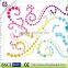 DIY flower shape crystal sticker design