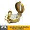 Hot Sale Outdoor Hiking Portable Metal Brass Compass With Lid