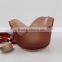 brown frosted glass flower candle holders ,home decorative christmas candles