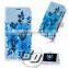 Fashionable Popular Painting Beautiful Pattern Design Book Style Flip Cover Case For Wiko Rainbow fast delivery