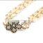 Wholesale Fashion Flower Buckle Belly Chain Gold Metal Waist Belts Chain