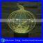 Creative Pumpkin Shaped 3D Night Light Fancy Halloween Decoration Touch Pumpkin Lamp