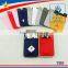 adhesive lycra credit card holder with many pockets