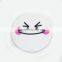 Cartoon Character Soft Rubber Roller Custom Coaster Promotional PVC Soft Textile Cup mat