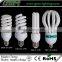 made in china 25w T4 half spiral saving lamps