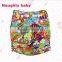One size Printed Baby pocket Cloth Diapers, napppies
