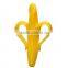 High Quality Silicone Baby Banana Bendable Training Toothbrush Infant Non-Toxic Teething