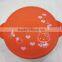 FDA&LFGB standard 100%food grade silicone foldable pet bowl