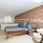 Natural look thin brick panel for outdoor decoration