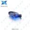 wax casting oval cut sapphire colored loose nano gem stone for jewelry