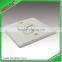 2 gang 1 way switch whole white color push button switch