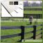 FX-108E 108mm/4.25" wide flex rail horse safety fence with electric on top