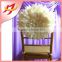 wholesale fancy Organza flower chair sashes for wedding chair covers