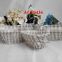 handmade wire mesh storage baskets for home decoration