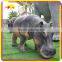 KANO0172 Customized Realistic Animal Life-Size Fiberglass Hippo