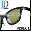 classic square blue mirror sunglasses oem designer carbon fiber sunglasses
