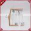 Space-saving 4 tiers metal clips wooden skirt hanger WK5398B