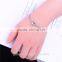 X353 Solid Pure 925 Antique Silver Charms Heart Christmas Diamond Snowflake Charm For Women
