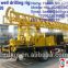 400m trailer type diesel engine water well drilling rig