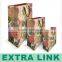 Wholesales Custom Logo Printing Foldable Handmade Recycled White Kraft Gift Shopping Paper Bag