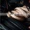 Wholesale jewelry ccessories high quality flat genuine 10mm leather cord for bracelet