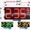 led counter gas station price sign screen