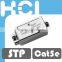 Network Solution Cat6 180 Degree Unshielded UTP Straight Dual IDC Inline Coupler
