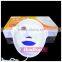 Photodynamic 3D facial color light LED mask vibration massage for home use skin rejuvenation LED beauty light mask