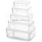 Plastic preservation box for storage