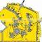 disc and drum wood chipper machine
