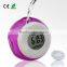 Hot Sell Mini Digital Table Alarm Water Power Clock