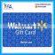 UV spot CR80 plastic VIP card for reward