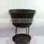 retro garden ice bucket and wine rack