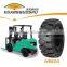 Forklift spare parts solid tire 5.00-8 from factory in china