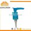 2016 China ribbed plastic lotion pump with lock 20/410 24/410