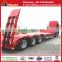 China high quality 3 axles 60 tonnes lowboy trailer dimensions, drop deck trailers , 60t lowbed truck trailer for Africa
