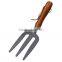 Wooden Handle Trowel and Fork Set