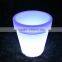 sun-resistant UV8 Chargeable Outdoor LED lighted planter pot