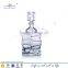 Bohemia Crystal Whiskey Set ,Clear Crystal Decanter and Whiskey Tumblers, 1+6-Piece Set
