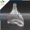 500ml 700ml 1L 1.5L clear empty glass bottle unique shape bottle