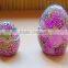 set 3 ornament mosaic glass egg