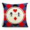 throw pillow with play cards pattern STPC006