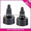 Blue Plastic Flip Spout Cap 24mm , PP Flip Cap with Nozzle