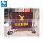 Cafe advertise barrier and banner barrier stanchions