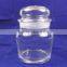 350ml 450ml 550ml 750ml glass candle jar with mushroom lid