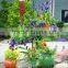 2016 new design round base composability floor metal wire flower pot stand