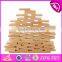 2017 new design funny kids play wooden dominoes toys for sale W15A075