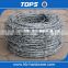 Razor barbed wire galvanized/China barbed wire