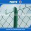 wholesale pvc coated chain link fence construction net